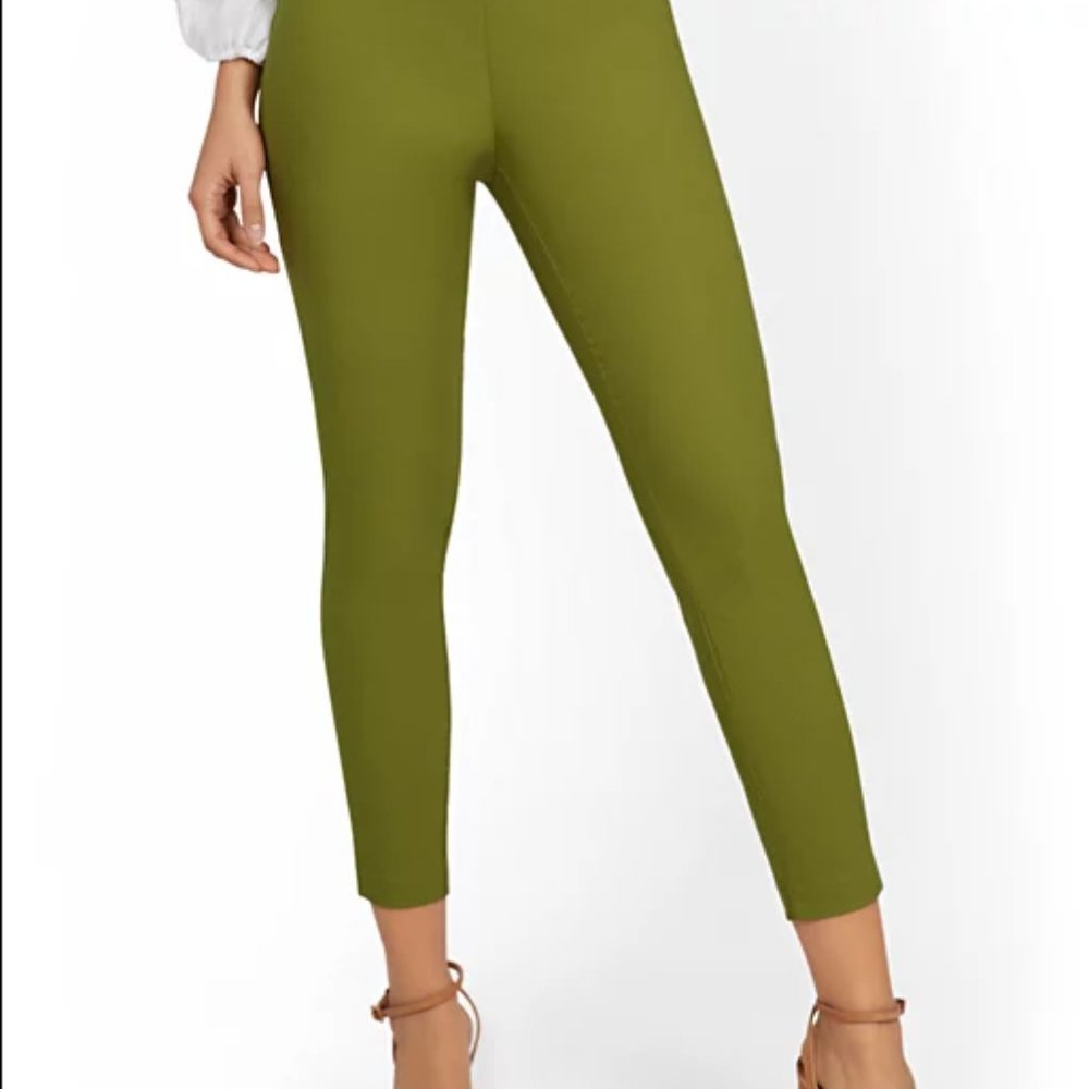 ny&co new york company whitney pant olive green